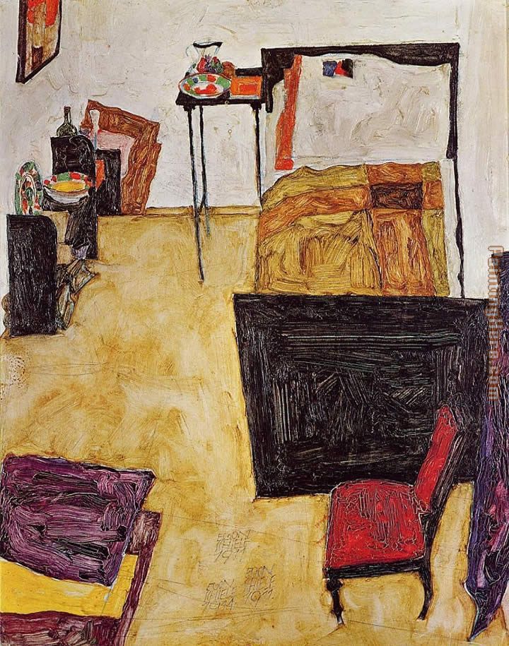 Egon Schiele Schiele's Room in Neulengbach